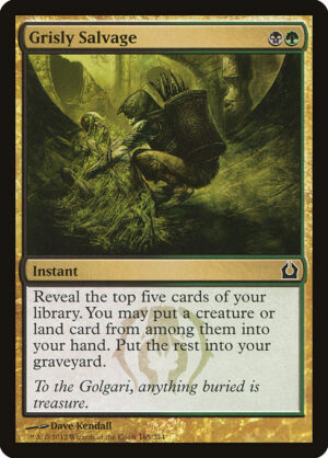 Grisly Salvage<br /><span class="collector-number">Collector No. 165</span>
