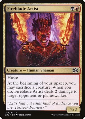 Fireblade Artist<br /><span class="collector-number">Collector No. 214</span>