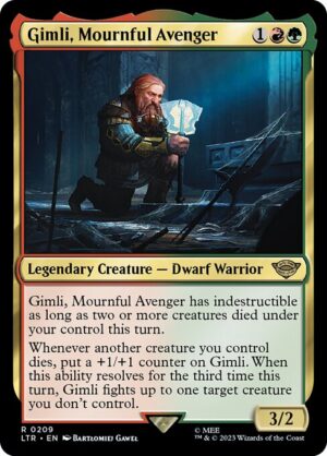 Gimli, Mournful Avenger<br /><span class="collector-number">Collector No. 209</span>