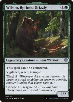 Wilson, Refined Grizzly<br /><span class="collector-number">Collector No. 261</span>