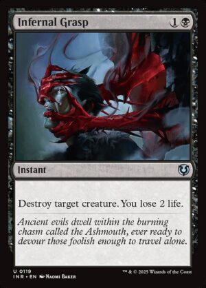 Infernal Grasp - Foil<br /><span class="collector-number">Collector No. 119</span>