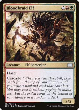 Bloodbraid Elf - Foil<br /><span class="collector-number">Collector No. 184</span>