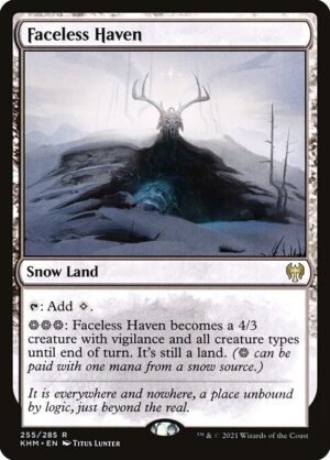 Faceless Haven<br /><span class="collector-number">Collector No. 255</span>
