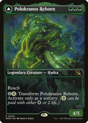 Polukranos Reborn // Polukranos, Engine of Ruin - Foil<br /><span class="collector-number">Collector No. 300</span>