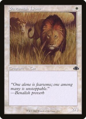 Savannah Lions - Foil<br /><span class="collector-number">Collector No. 270</span>