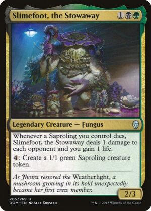 Slimefoot, the Stowaway - Foil<br /><span class="collector-number">Collector No. 205</span>