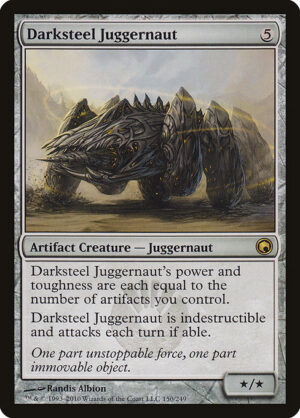 Darksteel Juggernaut<br /><span class="collector-number">Collector No. 150</span>