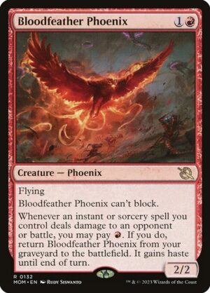 Bloodfeather Phoenix<br /><span class="collector-number">Collector No. 132</span>