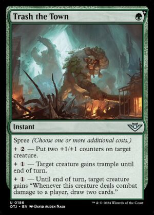 Trash the Town<br /><span class="collector-number">Collector No. 186</span>