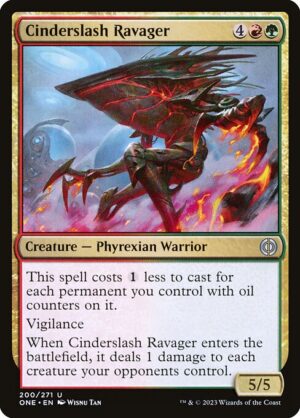 Cinderslash Ravager<br /><span class="collector-number">Collector No. 200</span>