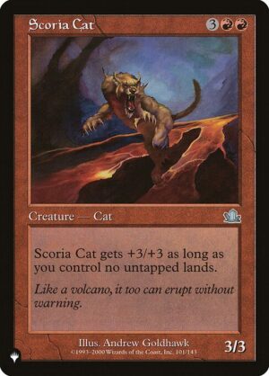 Scoria Cat<br /><span class="collector-number">Collector No. PCY-101</span>