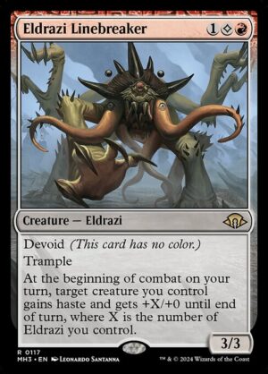 Eldrazi Linebreaker - Foil<br /><span class="collector-number">Collector No. 117</span>