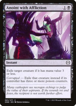 Anoint with Affliction - Foil<br /><span class="collector-number">Collector No. 81</span>