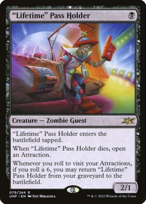 "Lifetime" Pass Holder - Foil<br /><span class="collector-number">Collector No. 79</span>