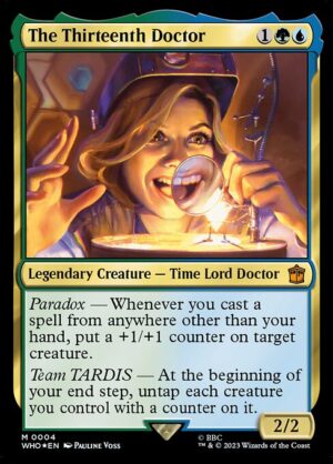 The Thirteenth Doctor - Foil<br /><span class="collector-number">Collector No. 4</span>