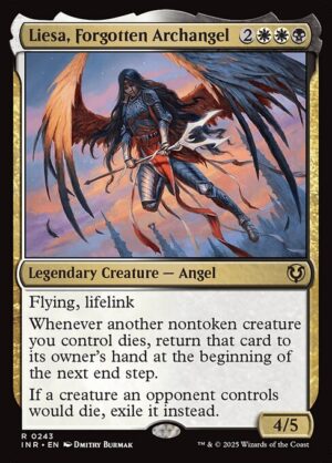 Liesa, Forgotten Archangel - Foil<br /><span class="collector-number">Collector No. 243</span>