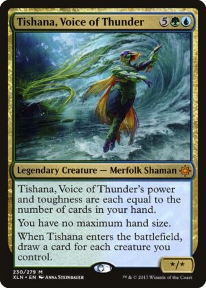Tishana, Voice of Thunder - Foil<br /><span class="collector-number">Collector No. 230</span>