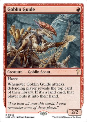 Goblin Guide<br /><span class="collector-number">Collector No. 58</span>