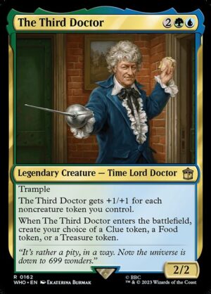 The Third Doctor - Foil<br /><span class="collector-number">Collector No. 162</span>
