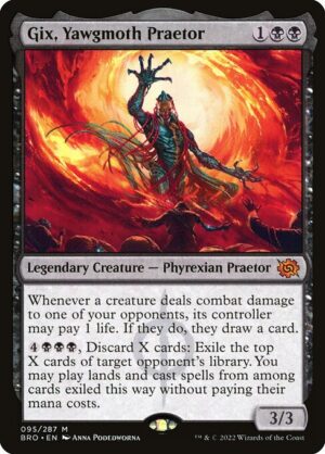 Gix, Yawgmoth Praetor - Foil<br /><span class="collector-number">Collector No. 95</span>