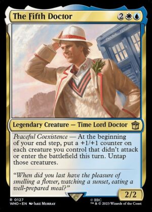 The Fifth Doctor - Foil<br /><span class="collector-number">Collector No. 127</span>