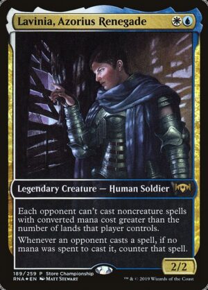 Lavinia, Azorius Renegade - Foil<br /><span class="collector-number">Collector No. 189</span>