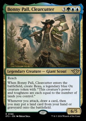 Bonny Pall, Clearcutter - Foil<br /><span class="collector-number">Collector No. 196</span>