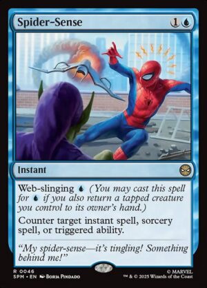 Spider-Sense - Foil<br /><span class="collector-number">Collector No. 46</span>