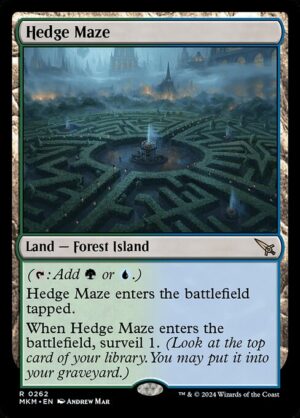 Hedge Maze - Foil<br /><span class="collector-number">Collector No. 262</span>