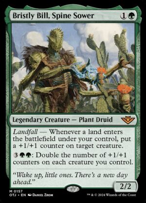 Bristly Bill, Spine Sower - Foil<br /><span class="collector-number">Collector No. 157</span>