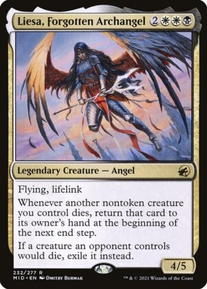 Liesa, Forgotten Archangel<br /><span class="collector-number">Collector No. 232</span>