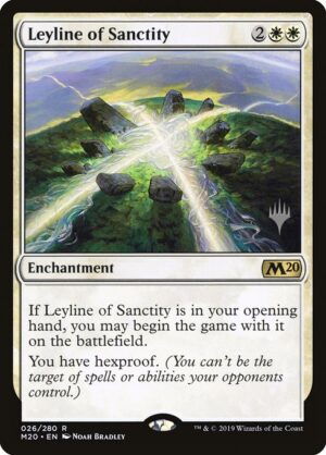 Leyline of Sanctity - Foil<br /><span class="collector-number">Collector No. 26p</span>