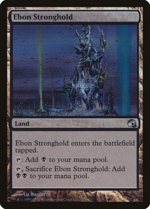 Ebon Stronghold - Foil<br /><span class="collector-number">Collector No. 25</span>