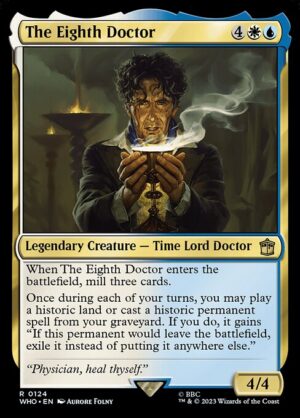 The Eighth Doctor - Foil<br /><span class="collector-number">Collector No. 124</span>