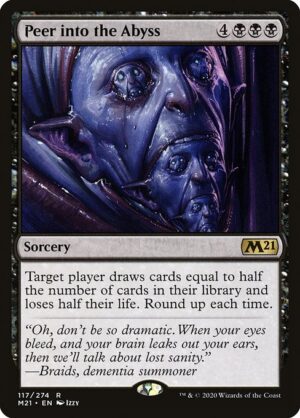 Peer into the Abyss - Foil<br /><span class="collector-number">Collector No. 117</span>