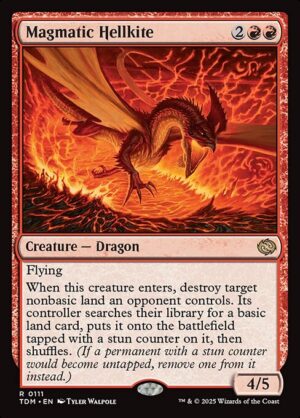 Magmatic Hellkite<br /><span class="collector-number">Collector No. 111</span>