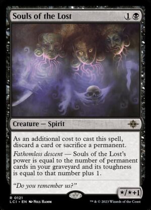 Souls of the Lost<br /><span class="collector-number">Collector No. 121</span>