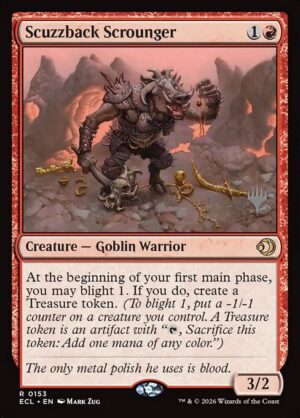 Scuzzback Scrounger<br /><span class="collector-number">Collector No. 153p</span>