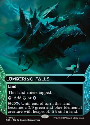 Lumbering Falls - Foil<br /><span class="collector-number">Collector No. 24</span>