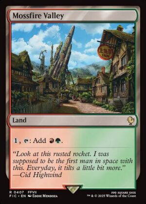 Mossfire Valley Surge - Foil<br /><span class="collector-number">Collector No. 407</span>