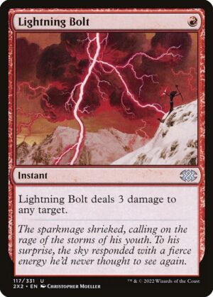 Lightning Bolt - Foil<br /><span class="collector-number">Collector No. 117</span>